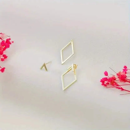 Geometric Stud Earrings - A-1 Thread Vault
