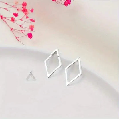 Geometric Stud Earrings - A-1 Thread Vault
