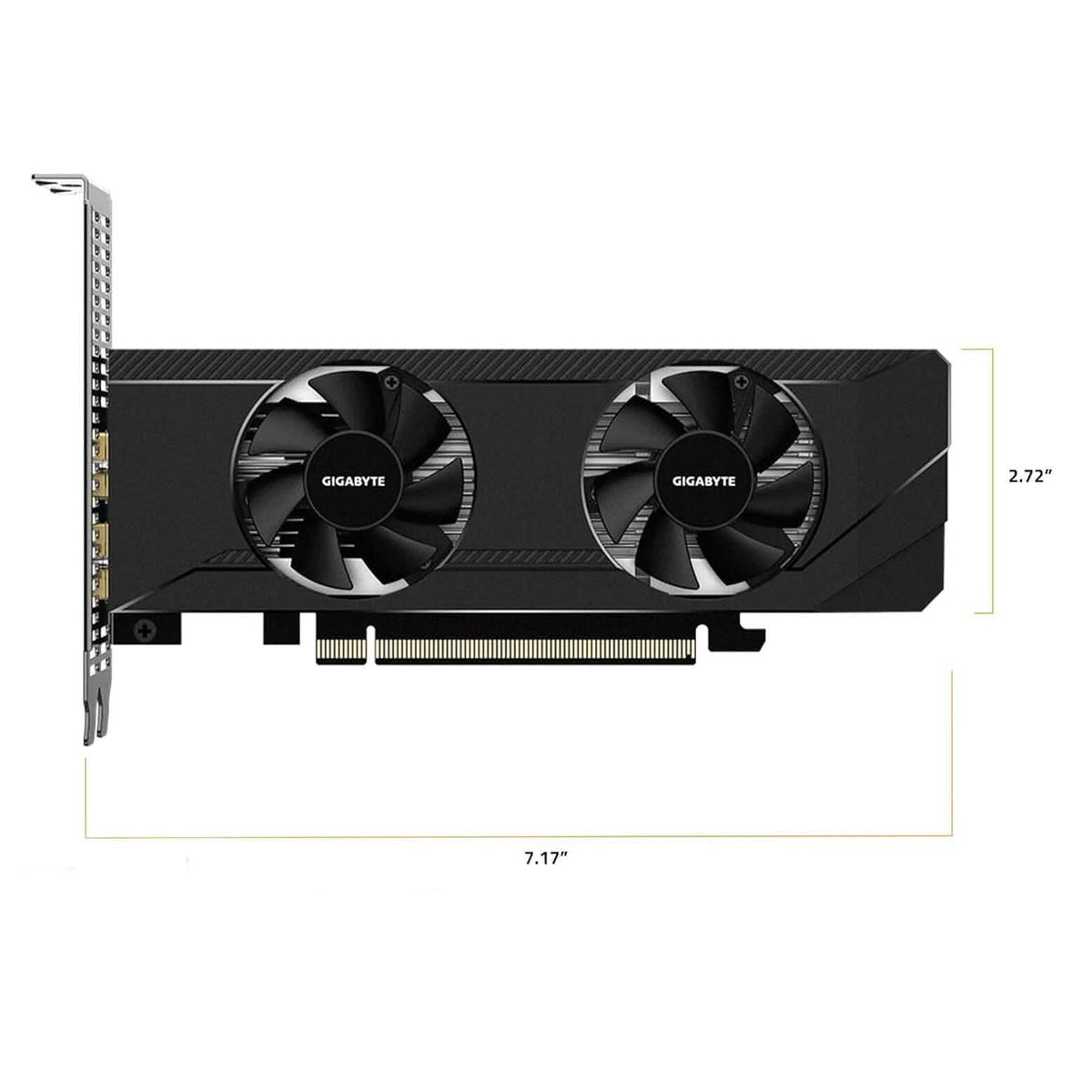 Gigabyte AMD Radeon RX 6400 Graphics Card 4GB 64-Bit (Refurbished) - A-1 Thread Vault
