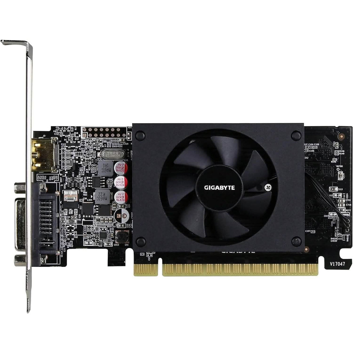 Gigabyte GeForce GT 710 2GB Graphic Cards and Support PCI Express 2.0 X8 Bus Interface (Refurbished) - A-1 Thread Vault