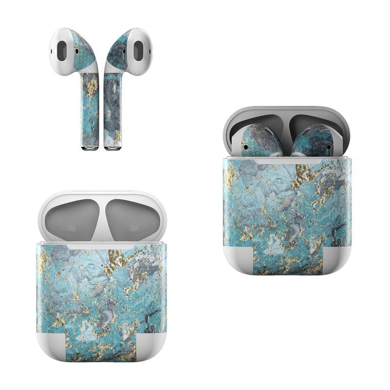 Gilded Glacier Marble - Apple AirPods Skin - A-1 Thread Vault