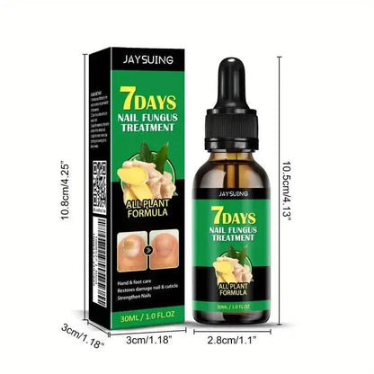 Ginger Nail Care Liquid Onychomycosis Fungus Repair Hand and Foot Nail Care - A-1 Thread Vault