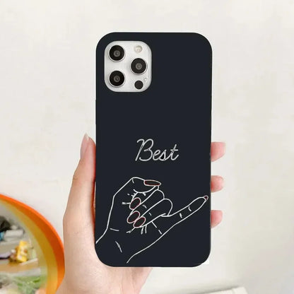 Girls Bff Best Friends Forever Always iPhone Case - A-1 Thread Vault