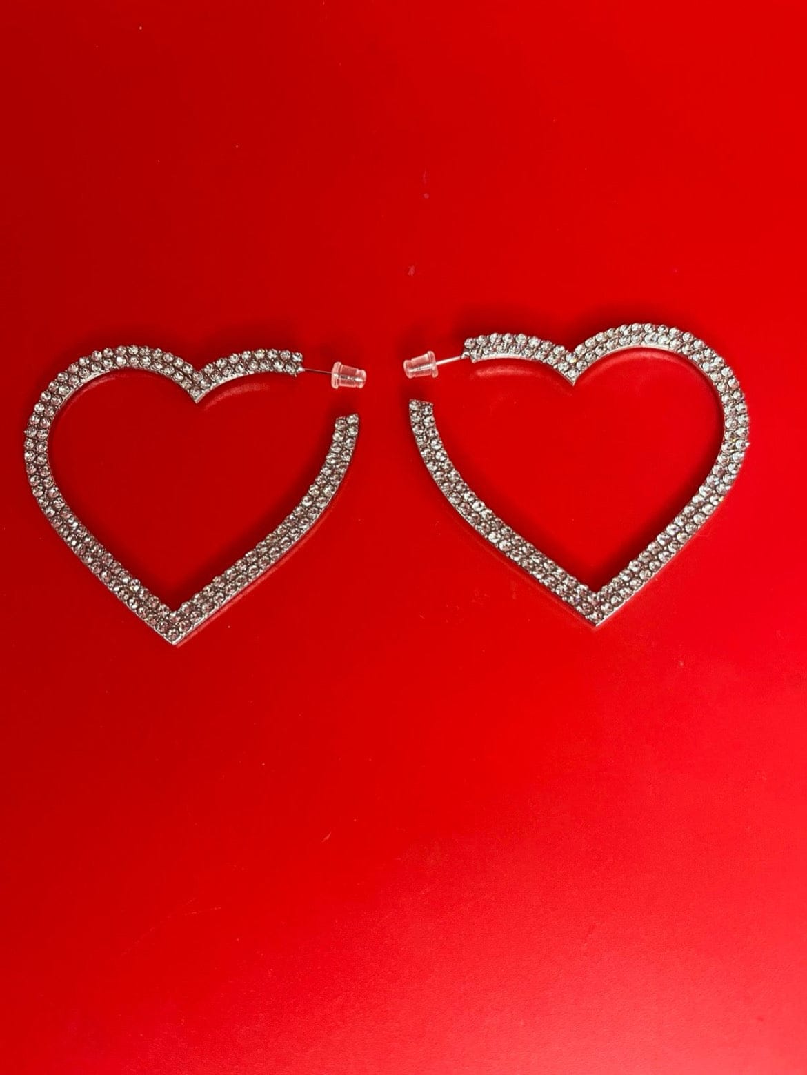 Glitzy Hearts Earrings - A-1 Thread Vault