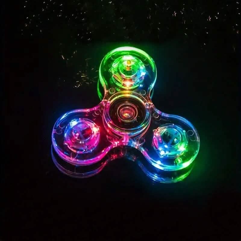Glow-in-the-Dark LED Fidget Spinner - A-1 Thread Vault