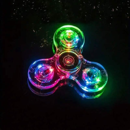 Glow-in-the-Dark LED Fidget Spinner - A-1 Thread Vault