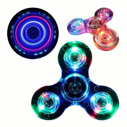 Glow-in-the-Dark LED Fidget Spinner - A-1 Thread Vault