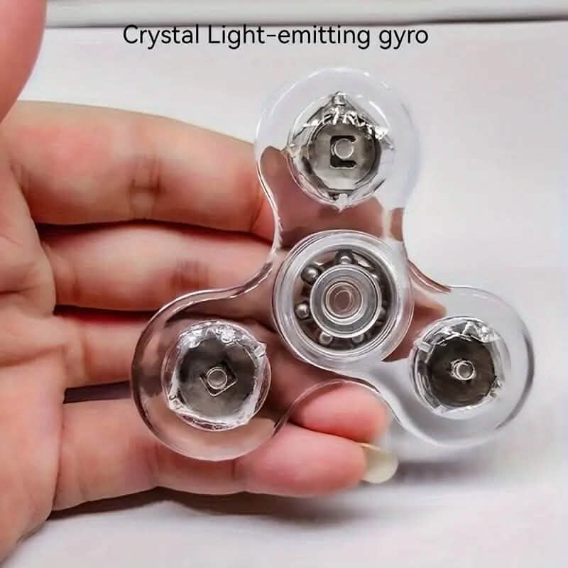 Glow-in-the-Dark LED Fidget Spinner - A-1 Thread Vault