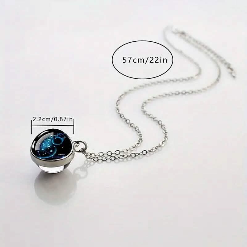 Glow-in-the-Dark Zodiac Pendant Necklace - A-1 Thread Vault