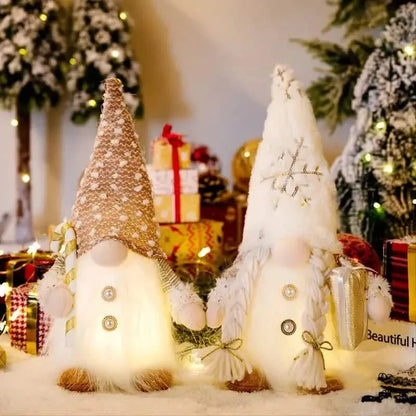 Glowing Santa Rudolph Doll - A-1 Thread Vault