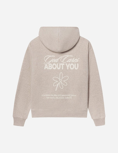 God Cares About You Unisex Hoodie - A-1 Thread Vault