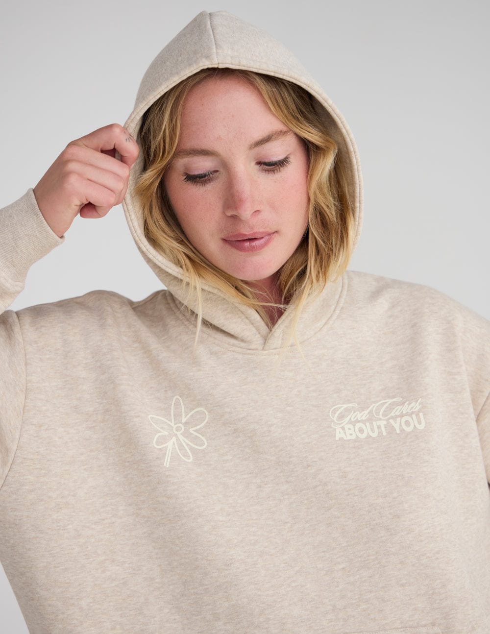 God Cares About You Unisex Hoodie - A-1 Thread Vault