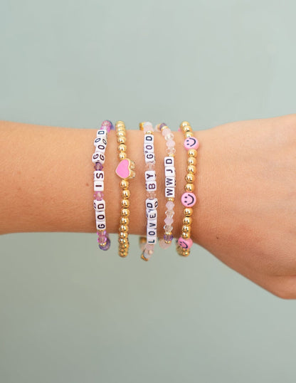 God is Good Letter Bracelet - A-1 Thread Vault