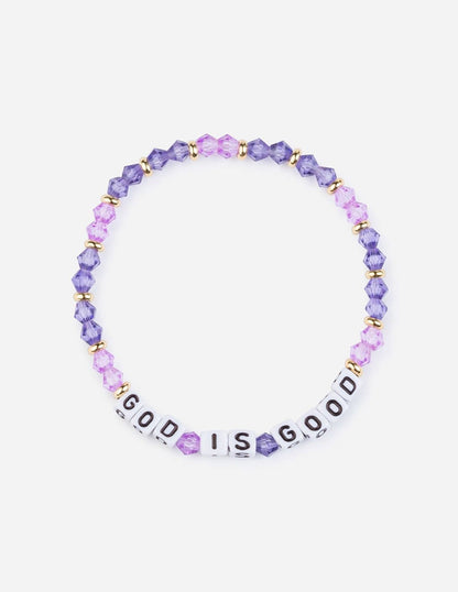 God is Good Letter Bracelet - A-1 Thread Vault