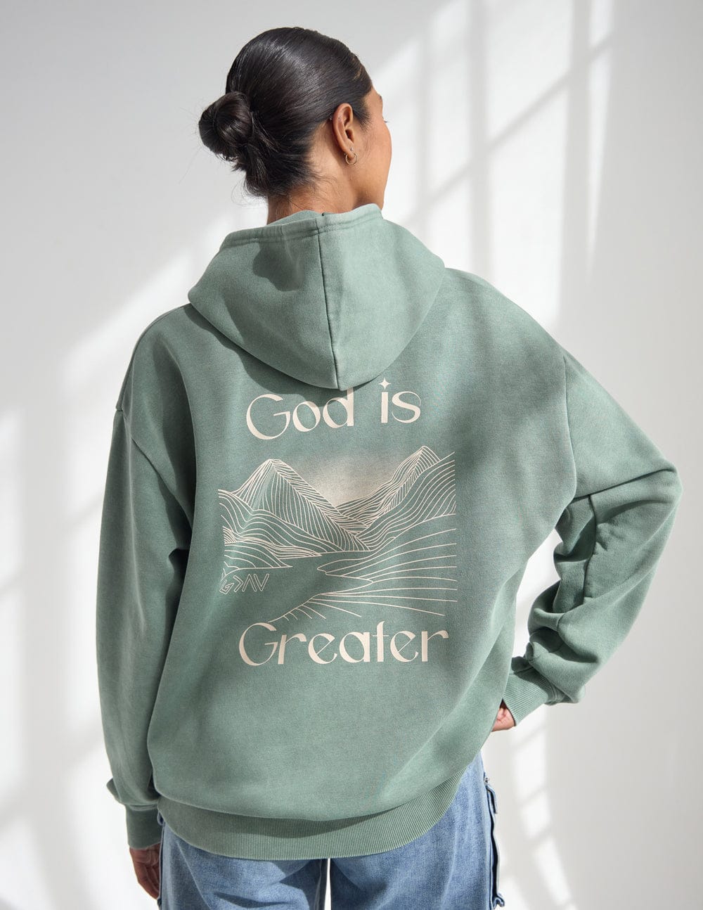 God Is Greater Unisex Hoodie - A-1 Thread Vault