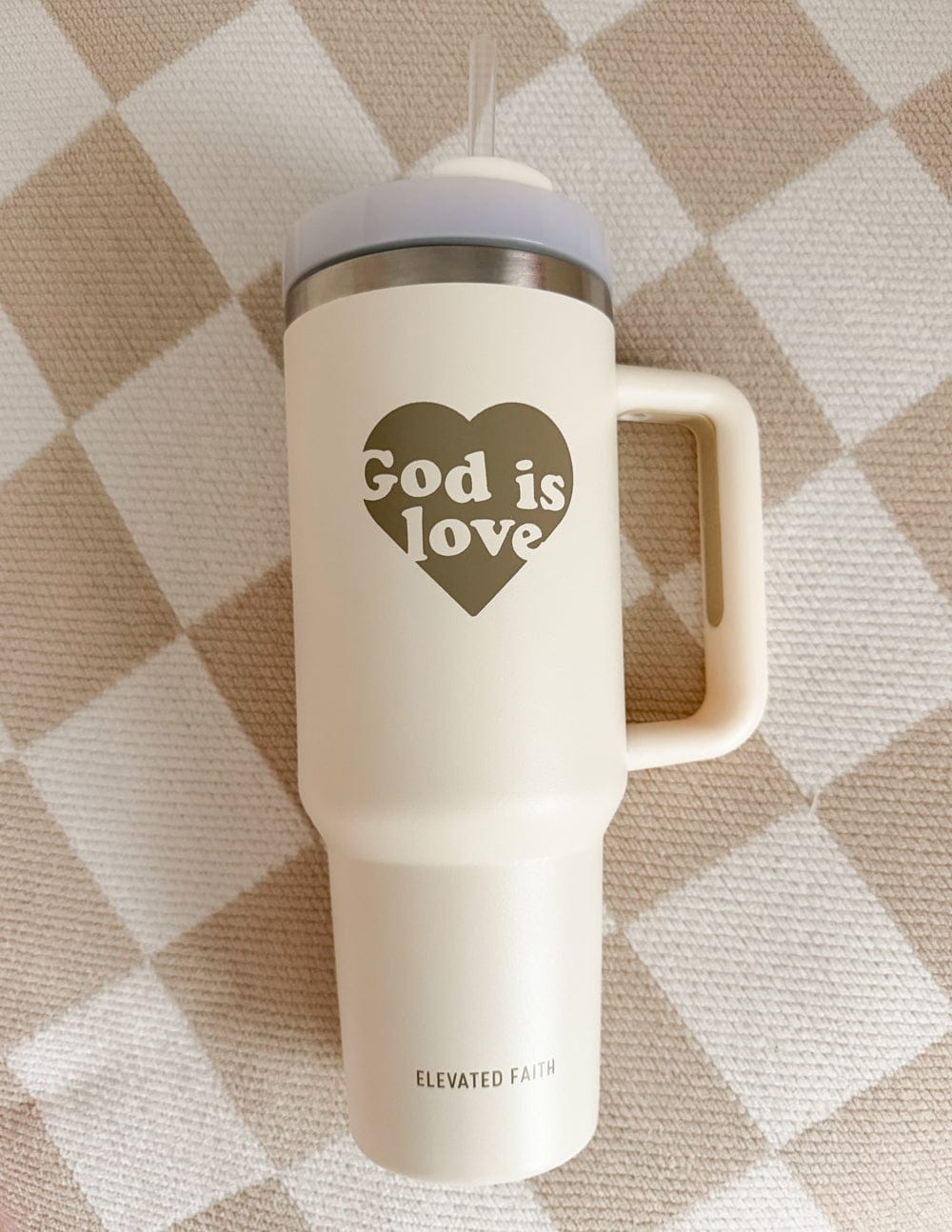 God is Love 40 oz Tumbler - A-1 Thread Vault