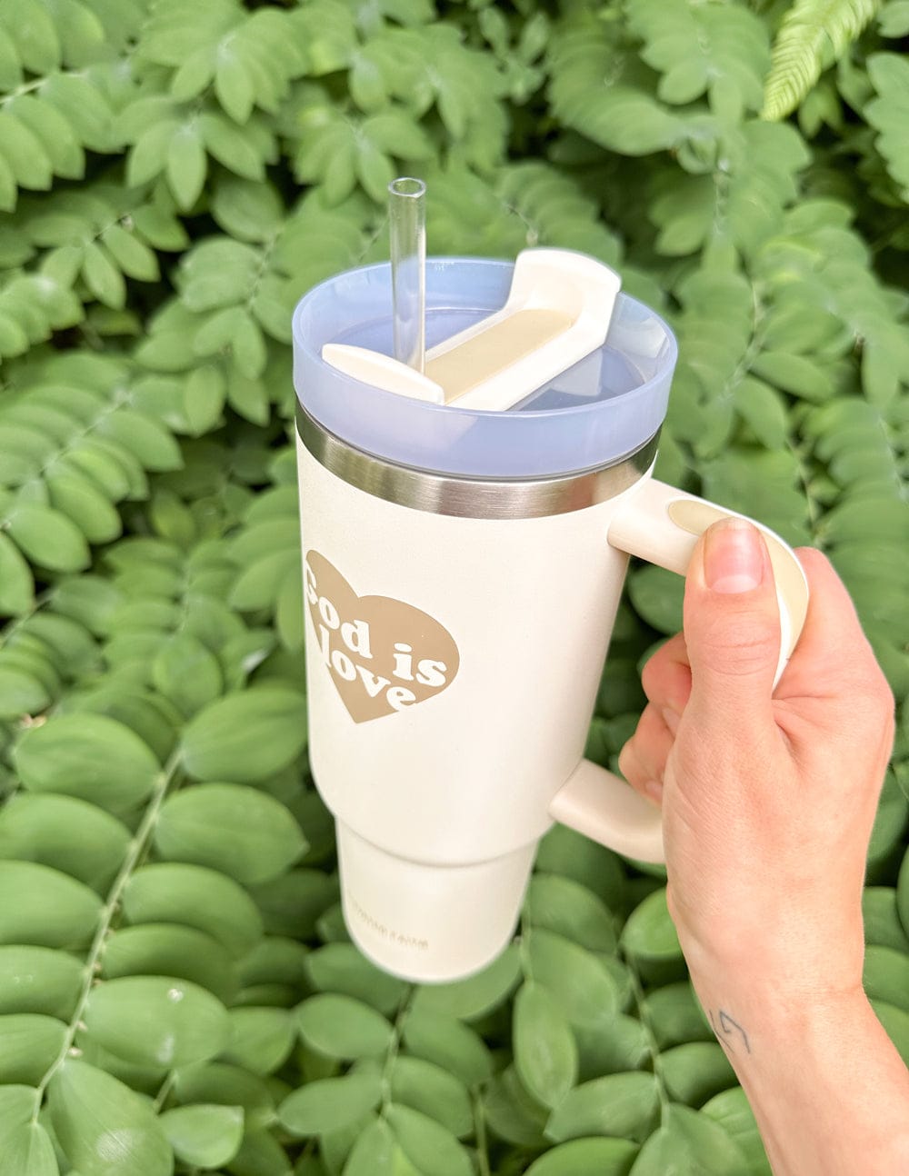 God is Love 40 oz Tumbler - A-1 Thread Vault