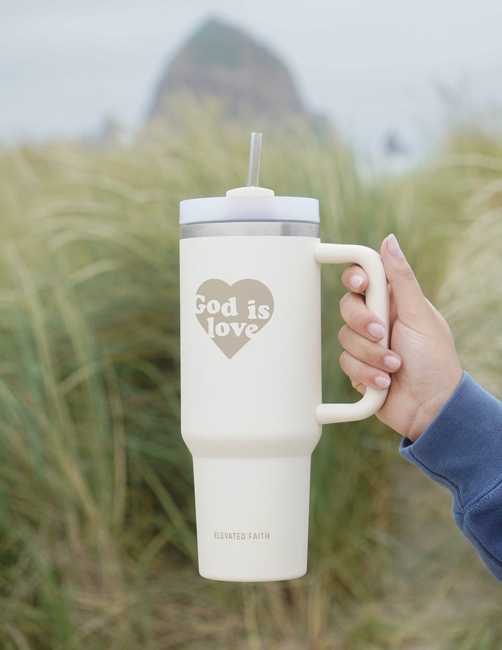 God is Love 40 oz Tumbler - A-1 Thread Vault