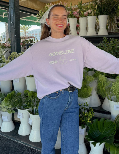 God Is Love Unisex Crewneck - A-1 Thread Vault