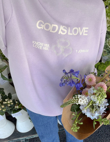 God Is Love Unisex Crewneck - A-1 Thread Vault