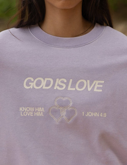 God Is Love Unisex Crewneck - A-1 Thread Vault
