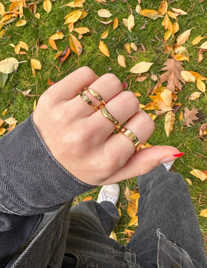 God Letter Ring - A-1 Thread Vault