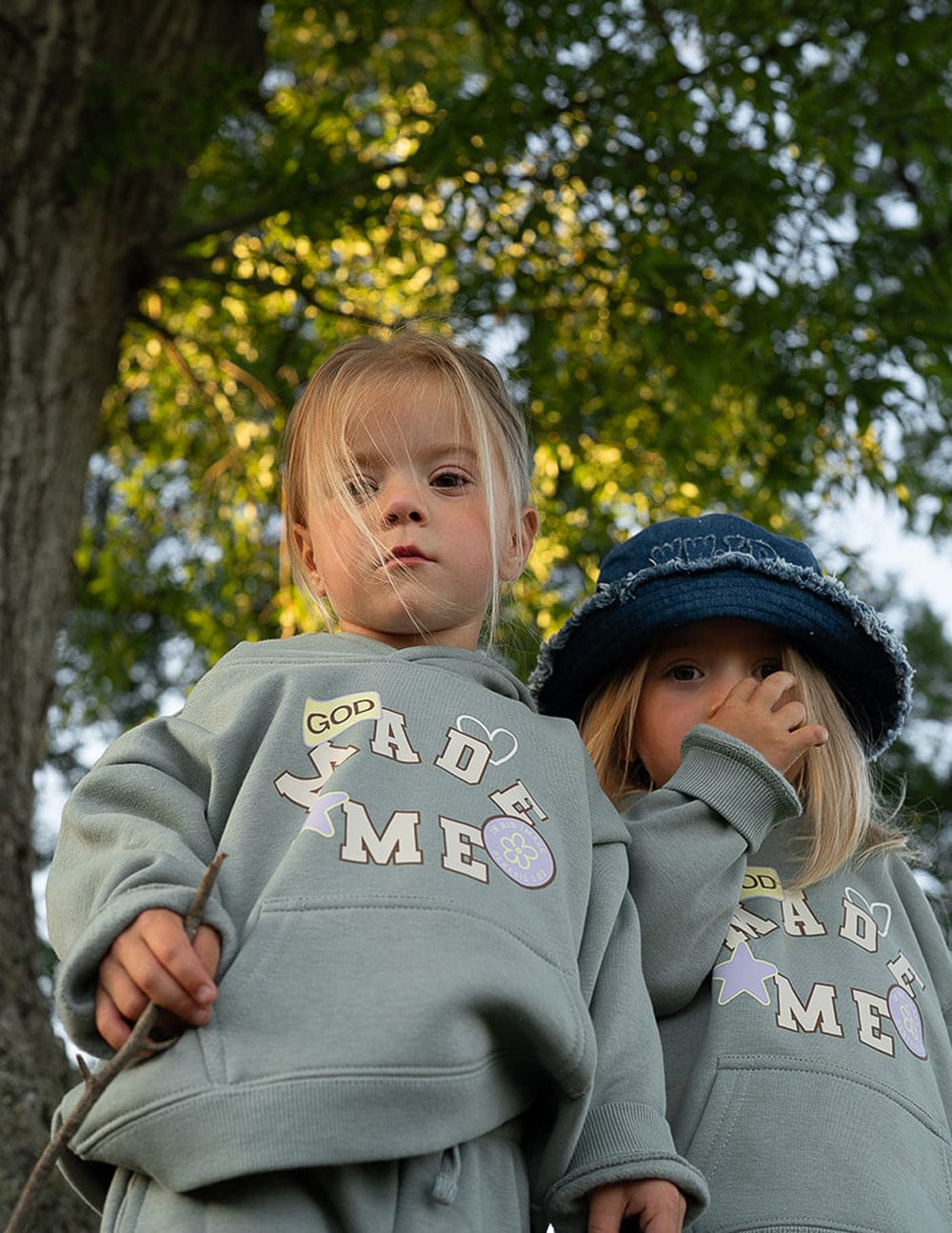 God Made Me Kids Hoodie - A-1 Thread Vault