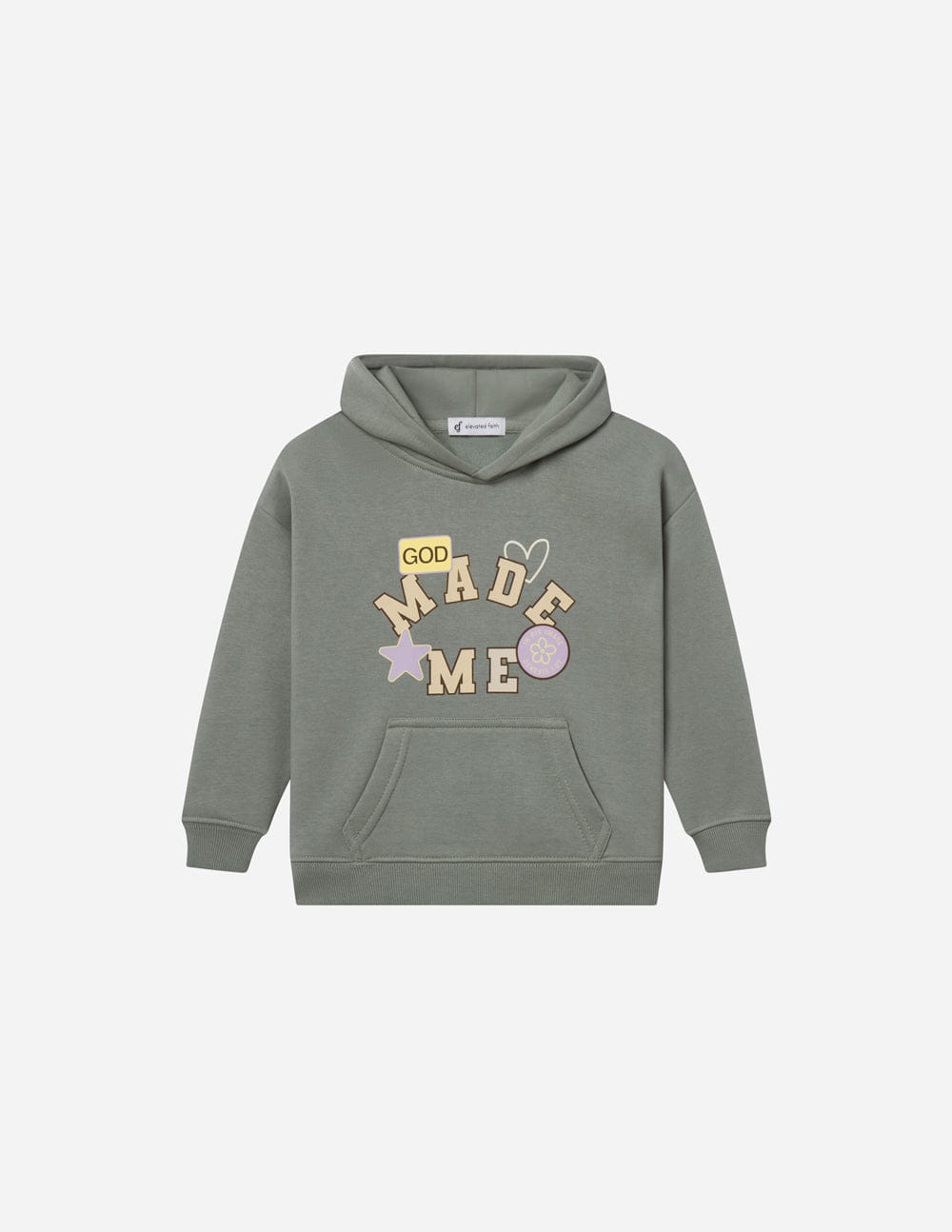 God Made Me Kids Hoodie - A-1 Thread Vault