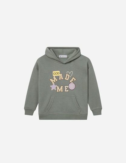 God Made Me Kids Hoodie - A-1 Thread Vault