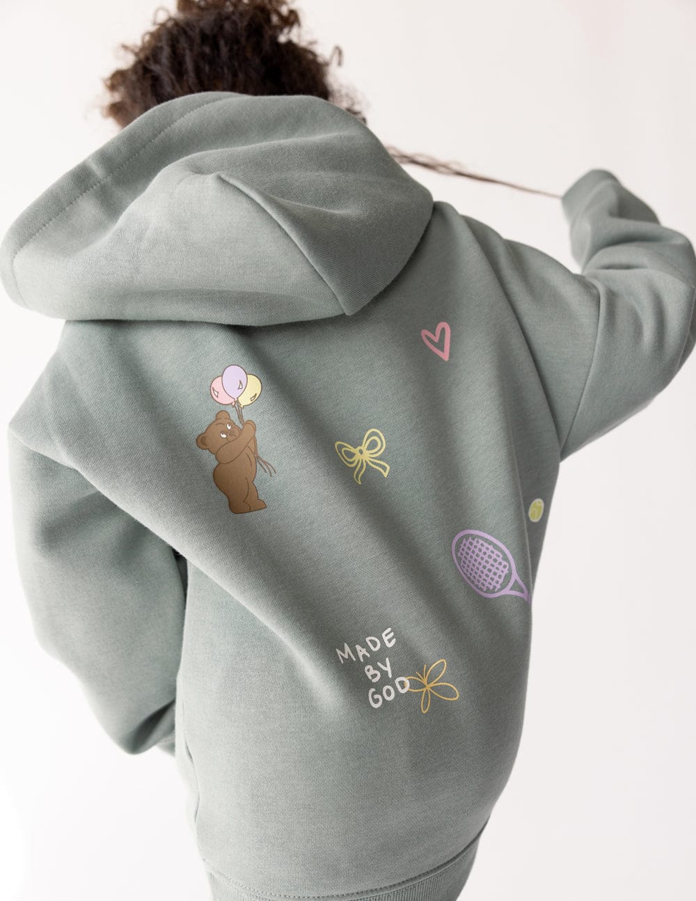 God Made Me Kids Hoodie - A-1 Thread Vault