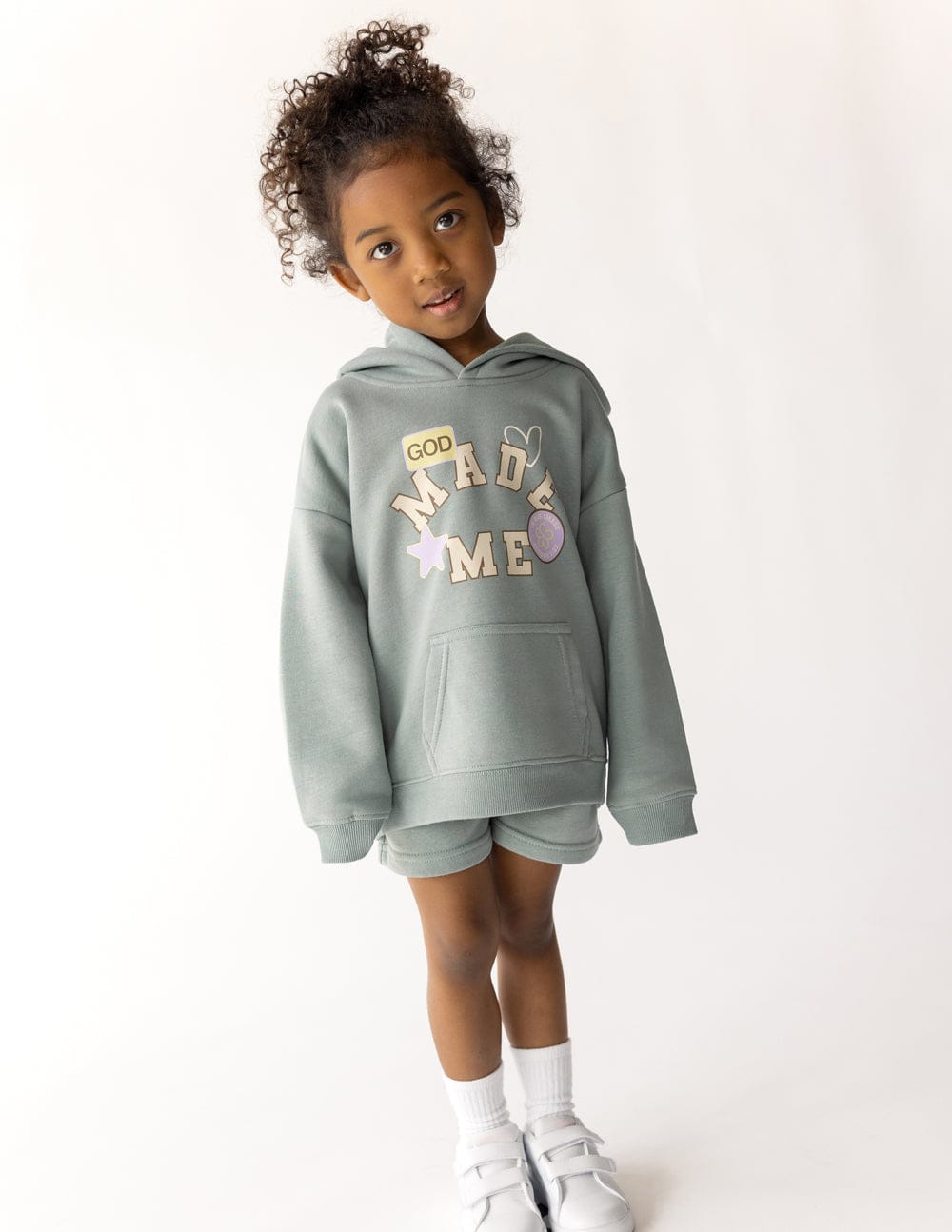 God Made Me Kids Hoodie - A-1 Thread Vault
