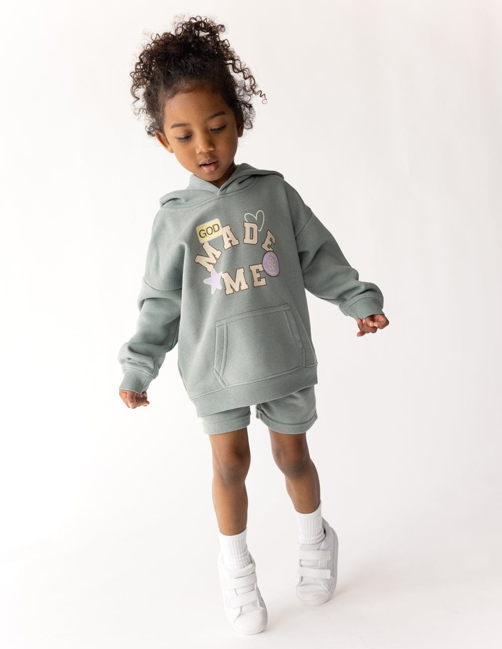 God Made Me Kids Hoodie - A-1 Thread Vault