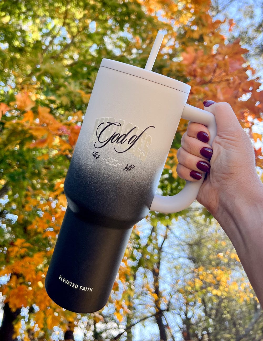 God of Miracles 40 oz Ascend Tumbler - A-1 Thread Vault