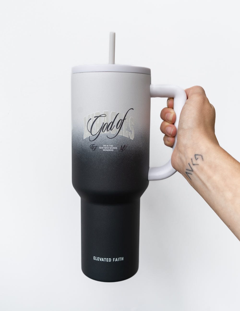 God of Miracles 40 oz Ascend Tumbler - A-1 Thread Vault
