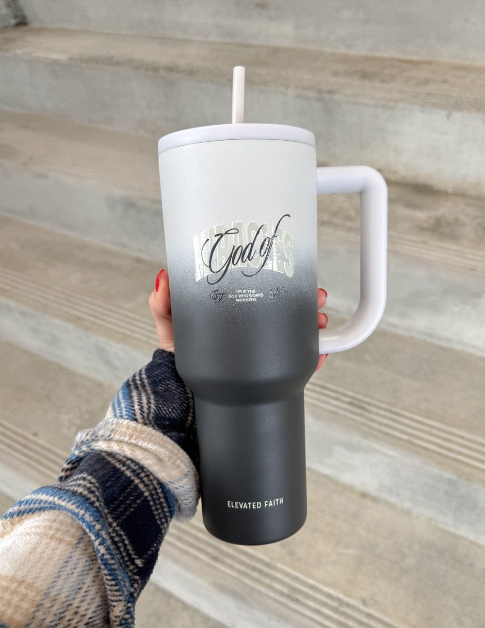God of Miracles 40 oz Ascend Tumbler - A-1 Thread Vault
