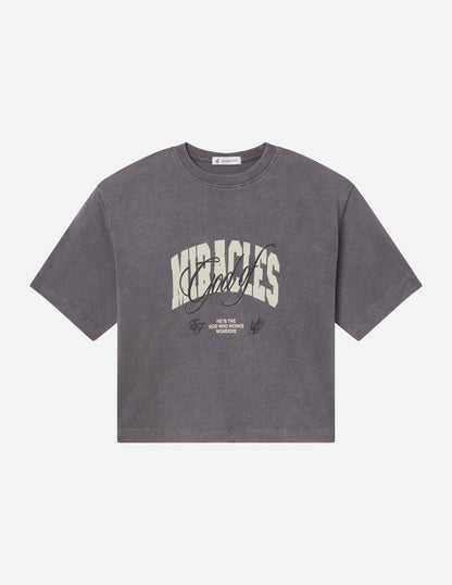 God of Miracles Cropped Women's Tee - A-1 Thread Vault