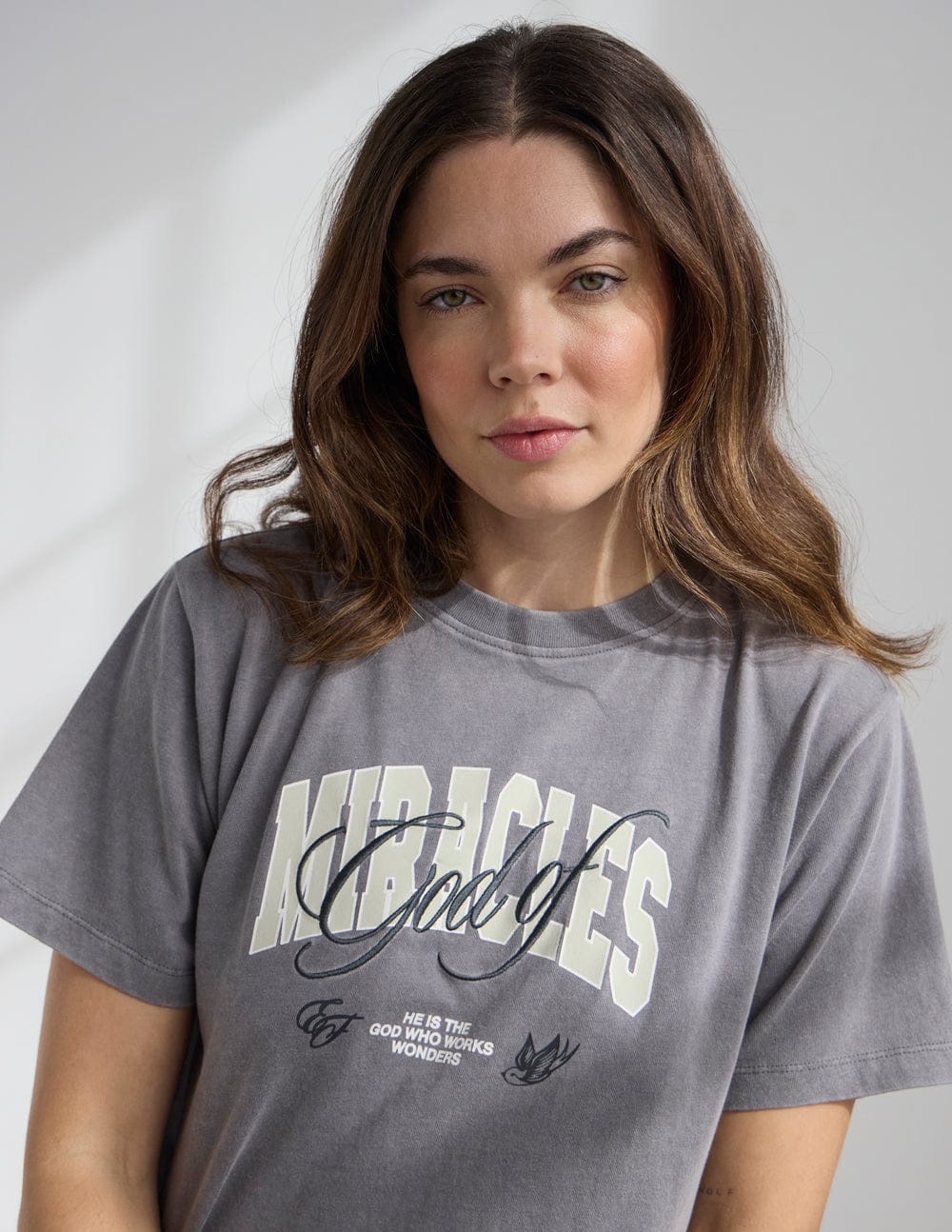 God of Miracles Cropped Women's Tee - A-1 Thread Vault
