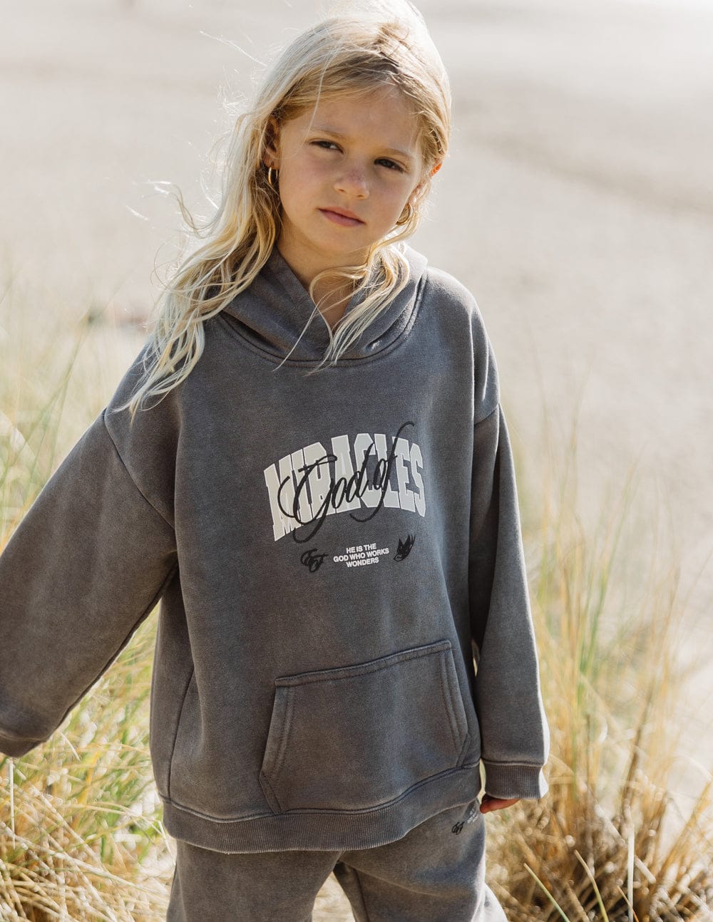 God of Miracles Kids Hoodie - A-1 Thread Vault