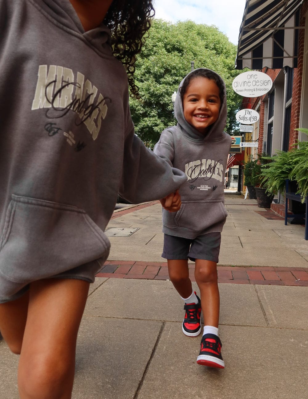 God of Miracles Kids Hoodie - A-1 Thread Vault