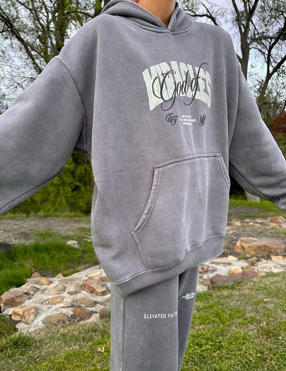 God of Miracles Unisex Hoodie - A-1 Thread Vault