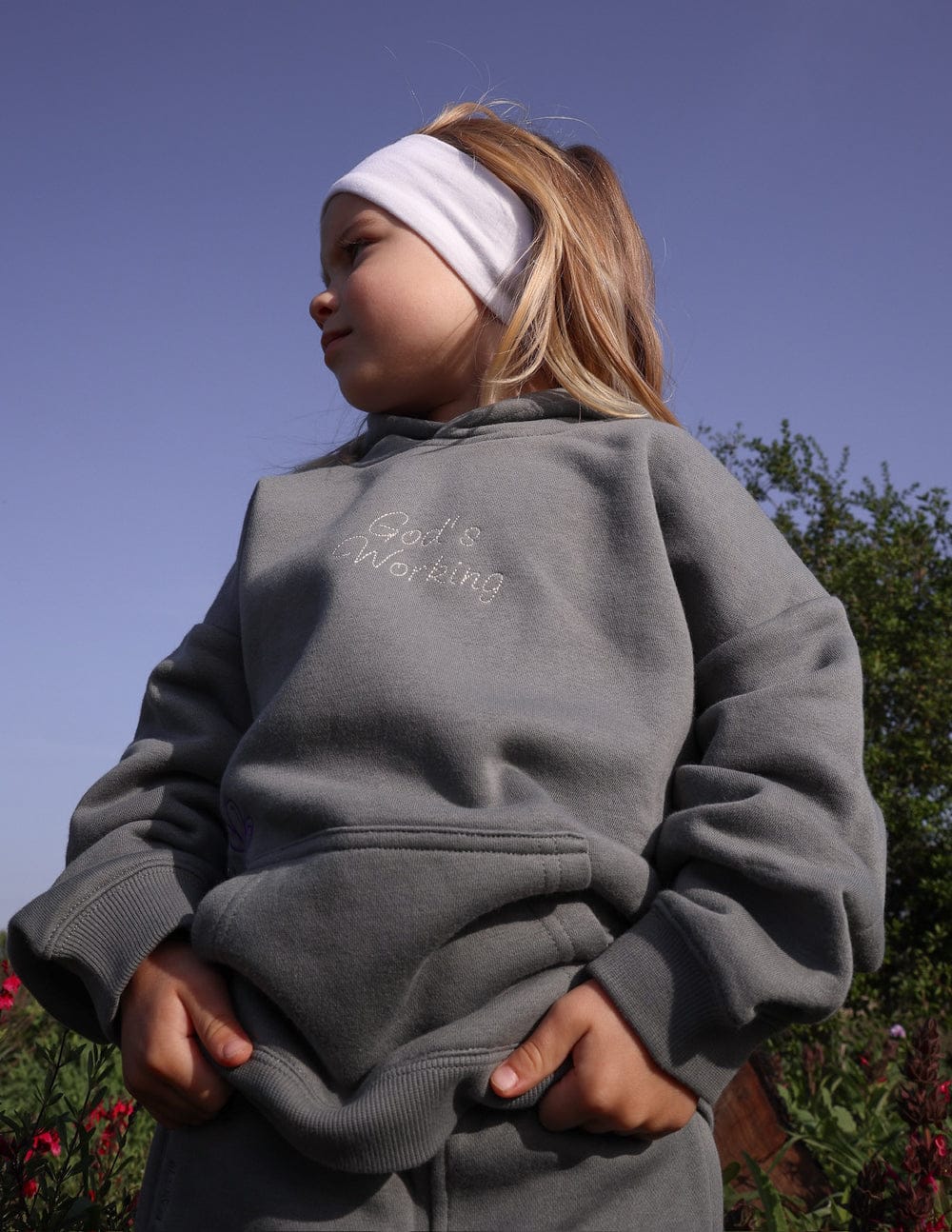 God's Still Working Kids Hoodie - A-1 Thread Vault