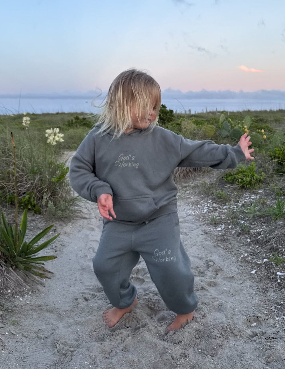 God's Still Working Kids Hoodie - A-1 Thread Vault