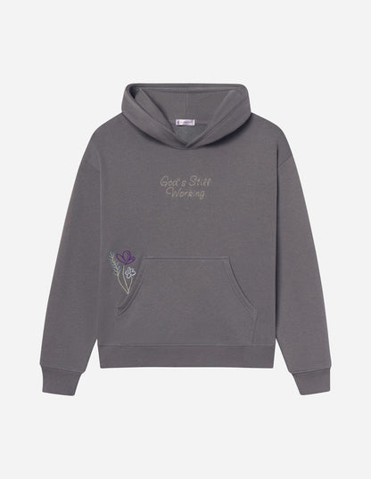 God's Still Working Unisex Hoodie - A-1 Thread Vault