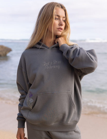 God's Still Working Unisex Hoodie - A-1 Thread Vault