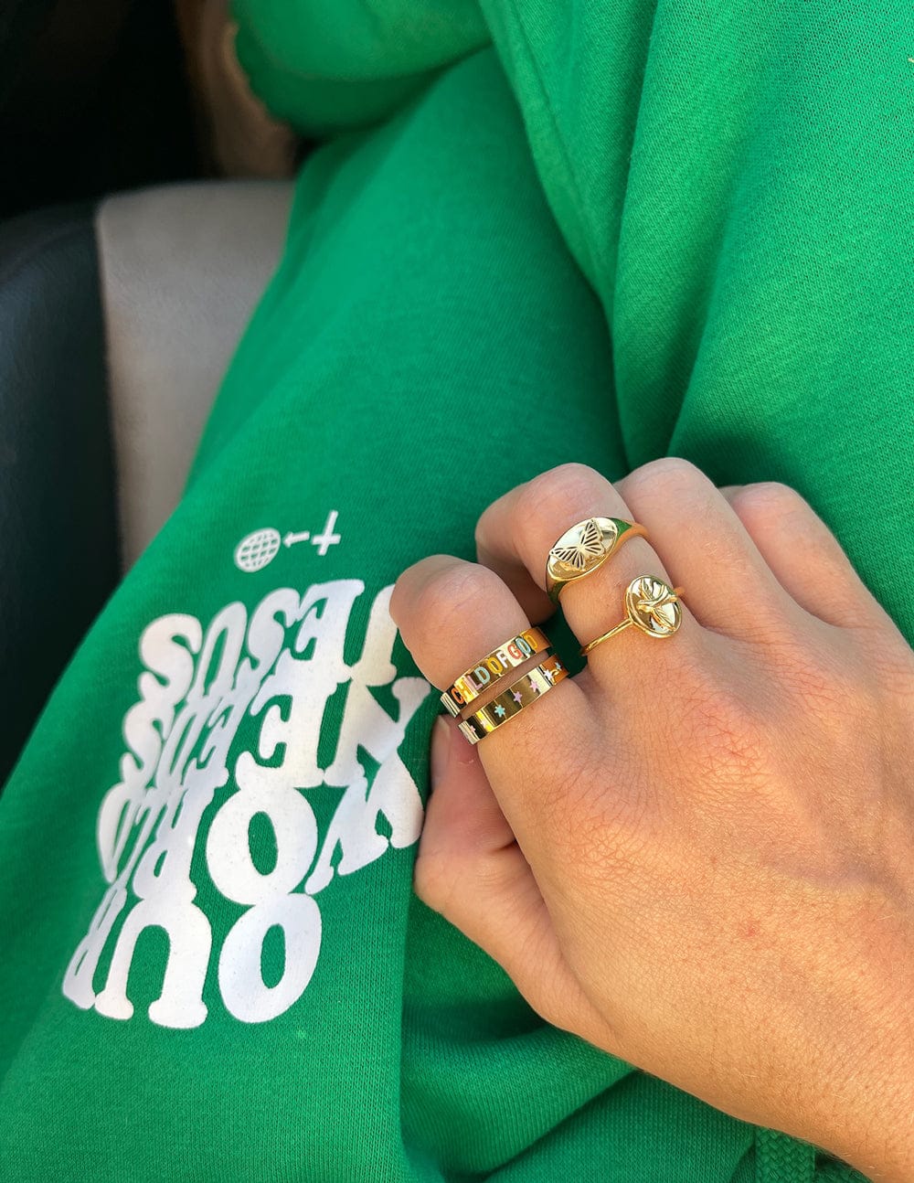 Gold Child of God Ring - A-1 Thread Vault