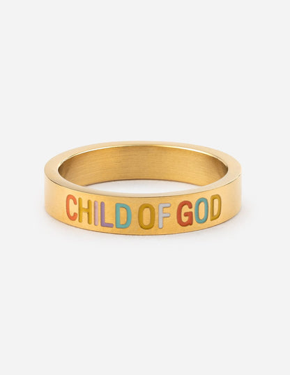 Gold Child of God Ring - A-1 Thread Vault