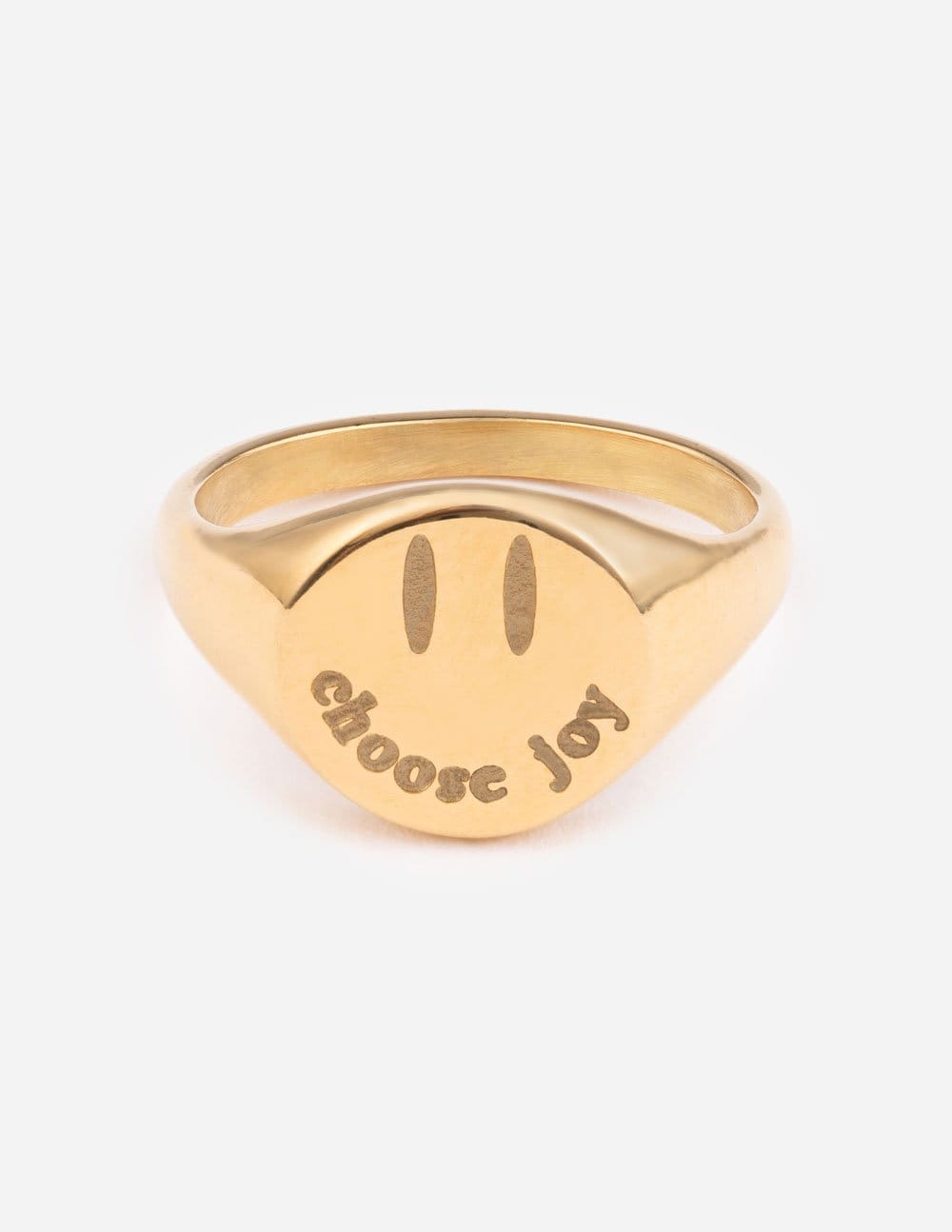 Gold Choose Joy Ring - A-1 Thread Vault