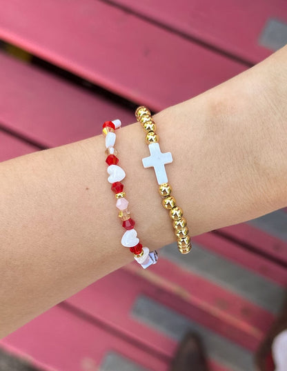 Gold Cross Bracelet - A-1 Thread Vault