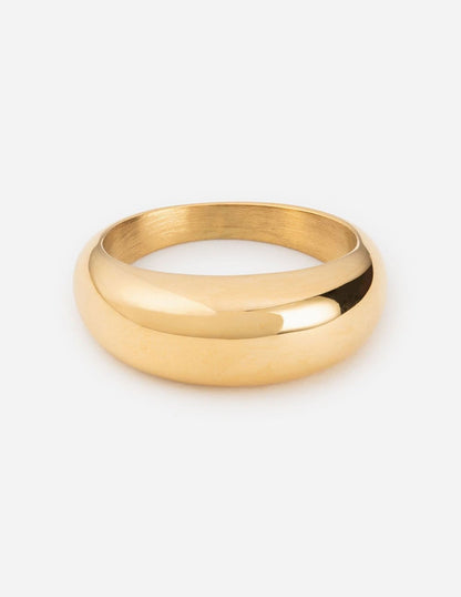 Gold Dome Ring - A-1 Thread Vault