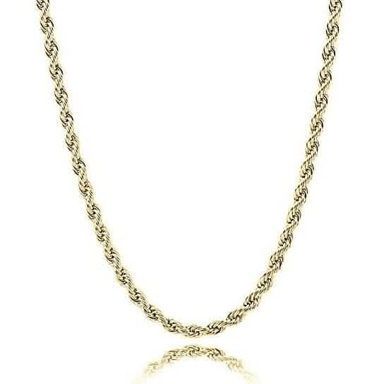 Gold Filled High Polish Finish Rope Chain - A-1 Thread Vault